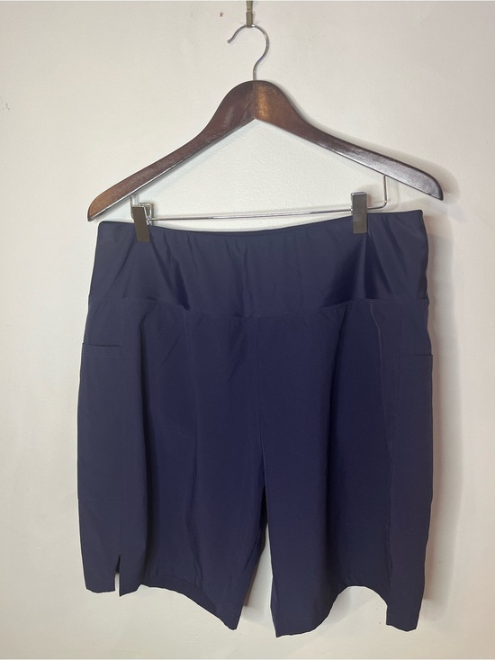 Baleaf Pants - Baleaf Navy High Waist Pull-On Shorts Women’s 2XL